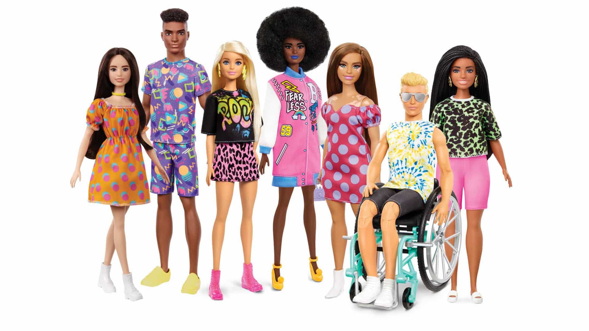 Leia mais sobre o artigo Barbie Fashionista traz bonecas cacheadas, cadeirantes e até com próteses