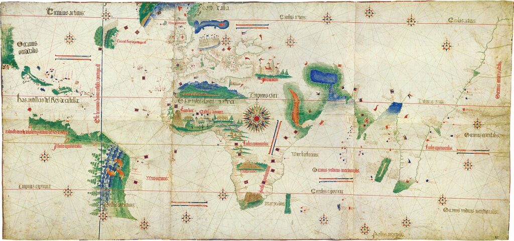 Cantino planisphere 1502