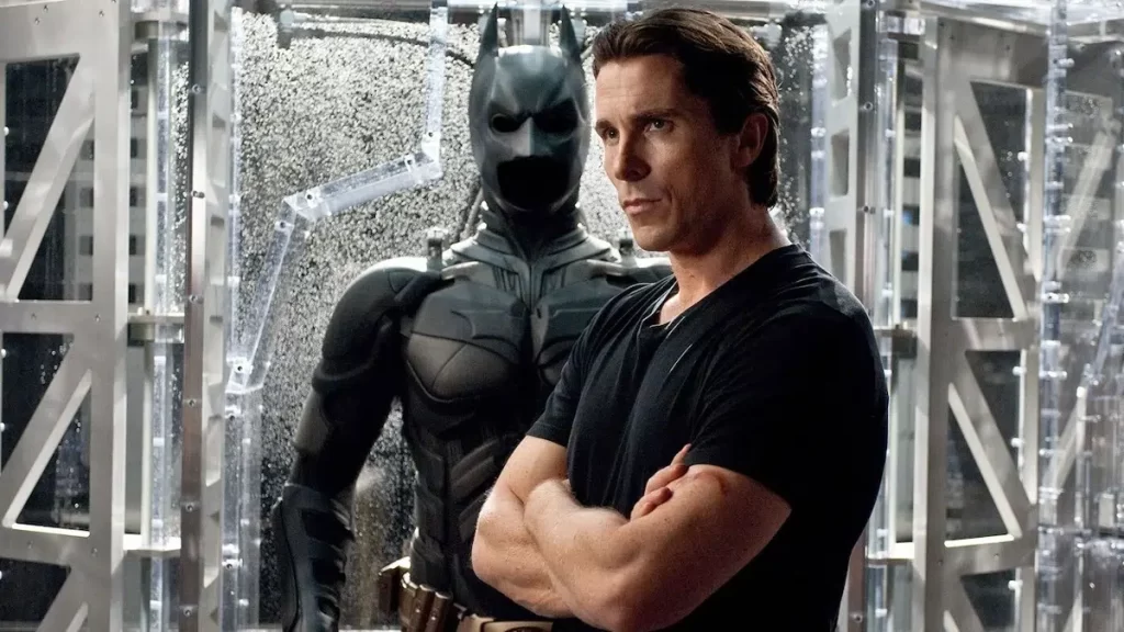 Christian Bale como Bruce Wayne em Batman